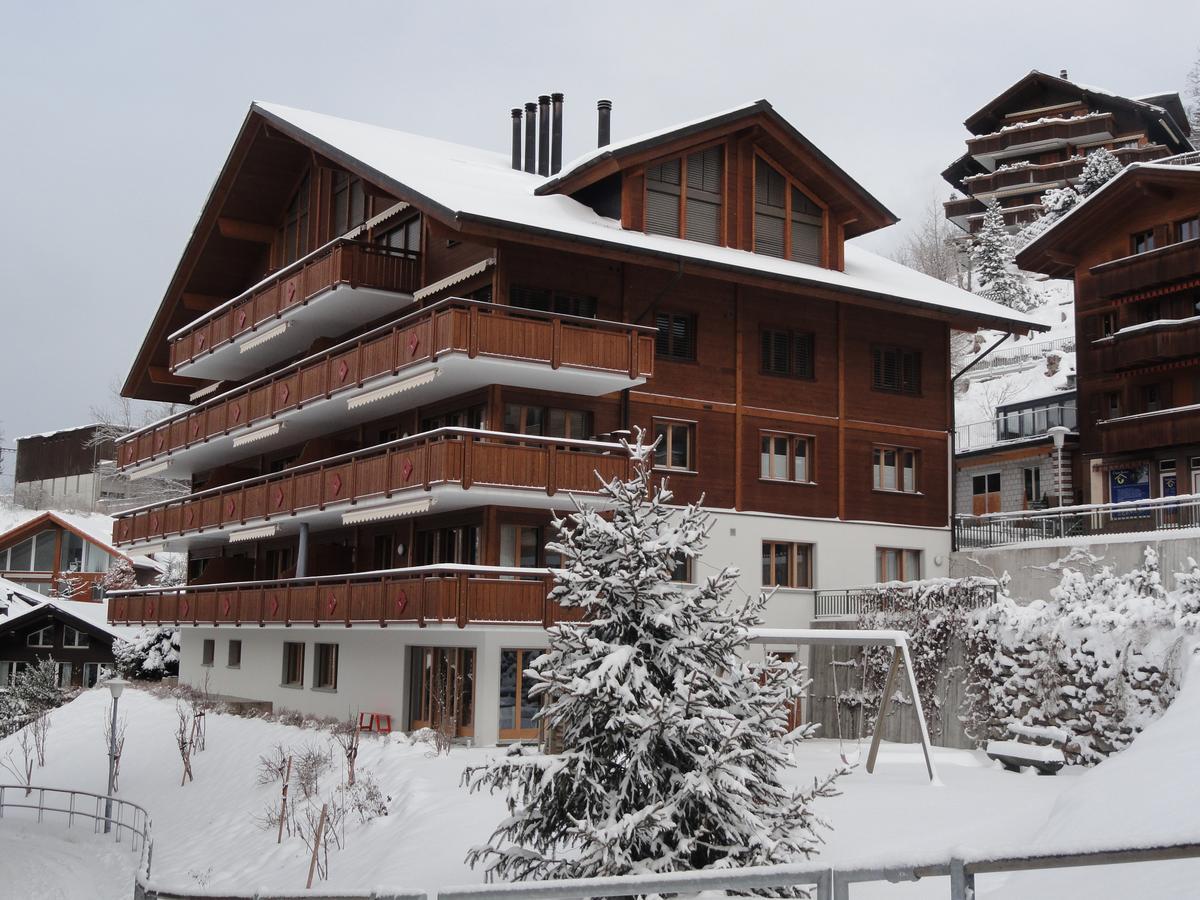 Chalet Bella Vista 1 Венген Экстерьер фото